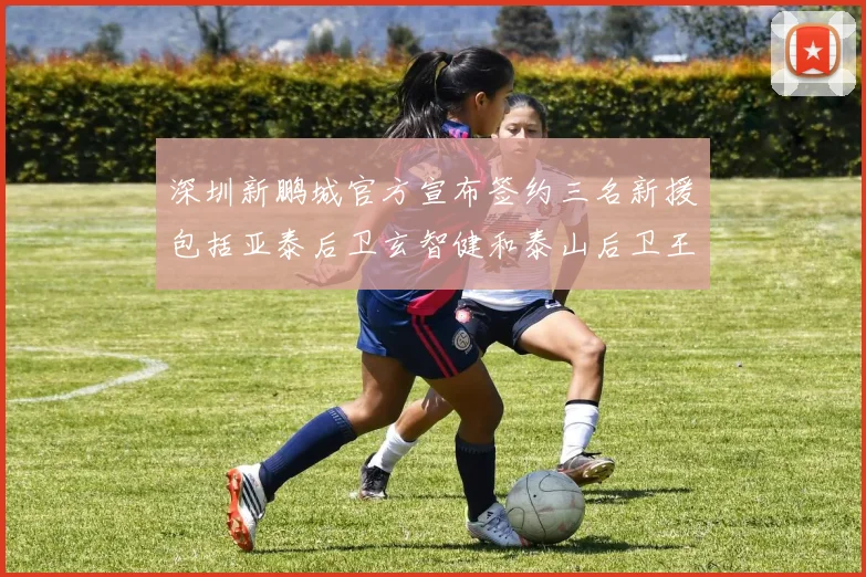 深圳新鹏城官方宣布签约三名新援包括亚泰后卫玄智健和泰山后卫王昱衡